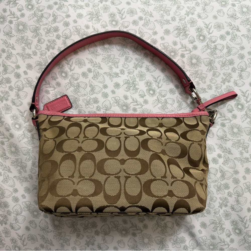 Vintage Coach Pink Daisy Bag - Picture 2 of 8